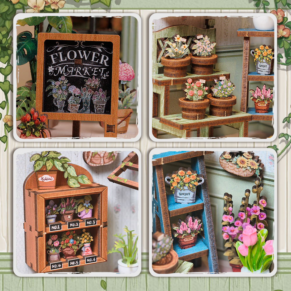 Plymagic DIY Book Nook - Champs-Élysées  Florist