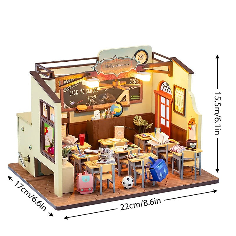 Plymagic DIY Mini House - Classroom