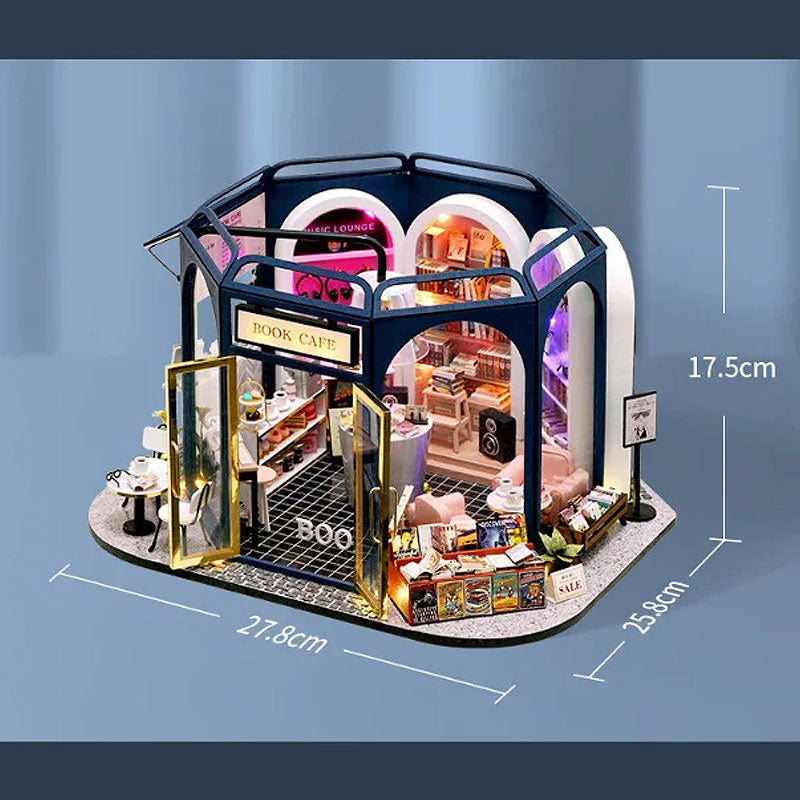 Plymagic DIY Mini House - Modern Cafe Lounge