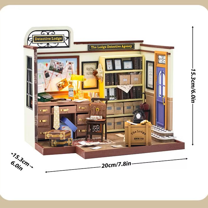 Plymagic DIY Mini House - Detective Agency