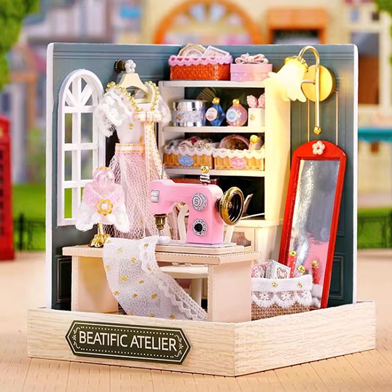 Plymagic DIY Mini House - Clothing Atelier