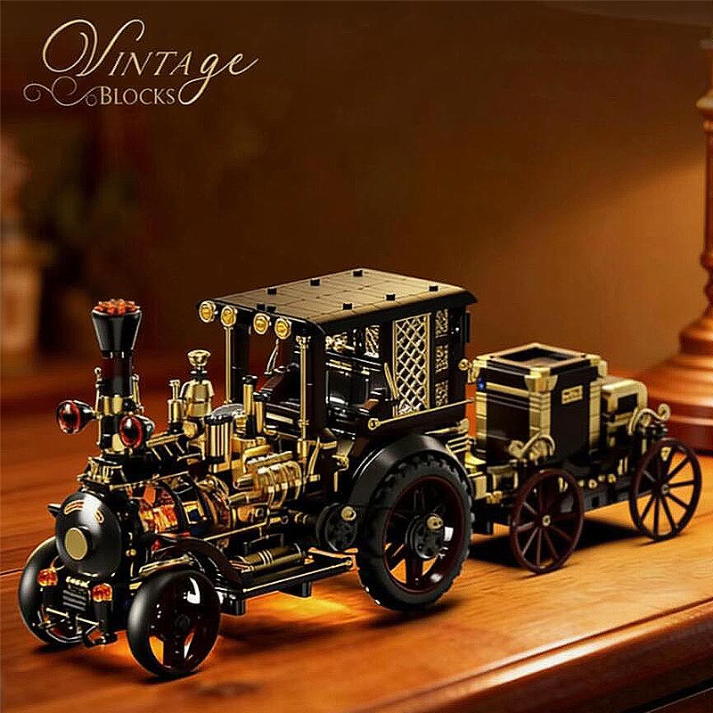 Plymagic Assembly Model - Steam Powered Trains Main image