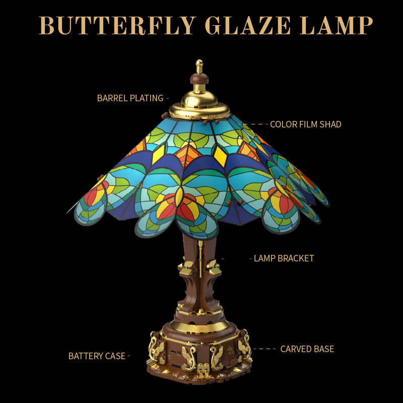 Plymagic Assembly Model - Butterfly Glaze Lamp