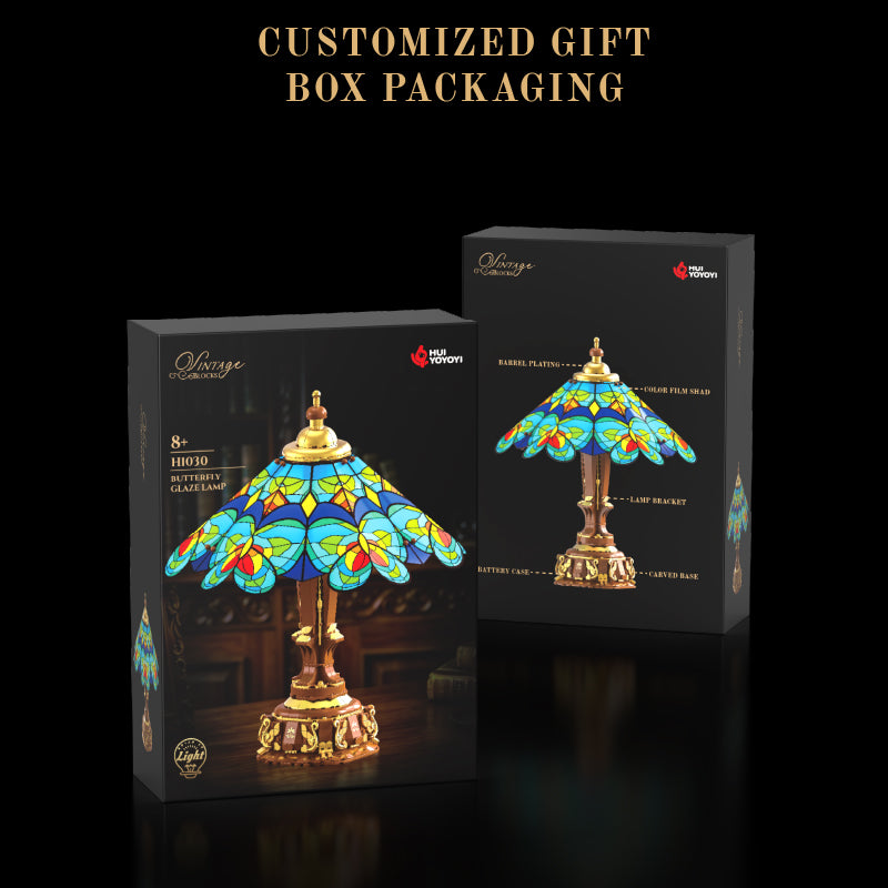 Plymagic Assembly Model - Butterfly Glaze Lamp