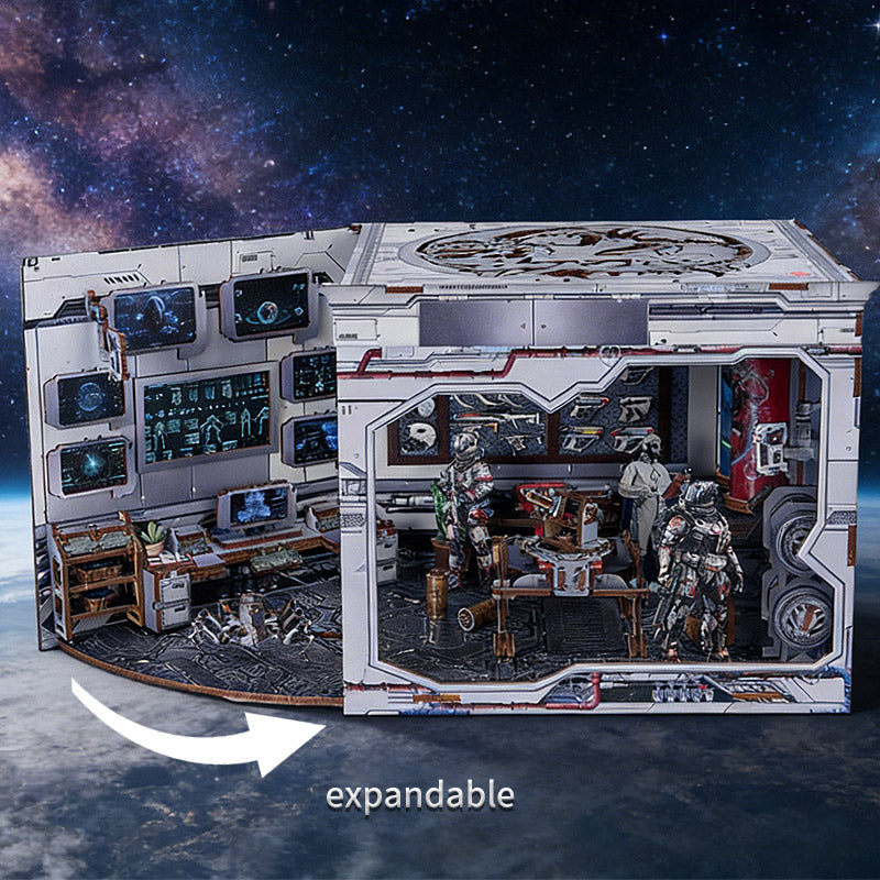 Plymagic DIY BookNook - Interstellar Space Station