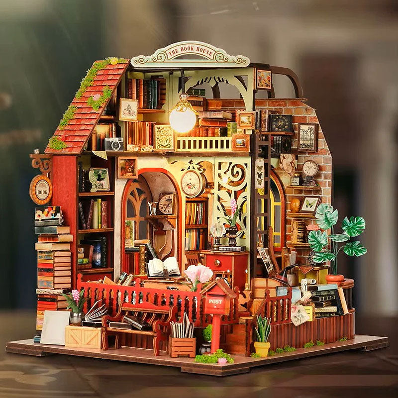 Plymagic DIY Mini House - Book Cottage