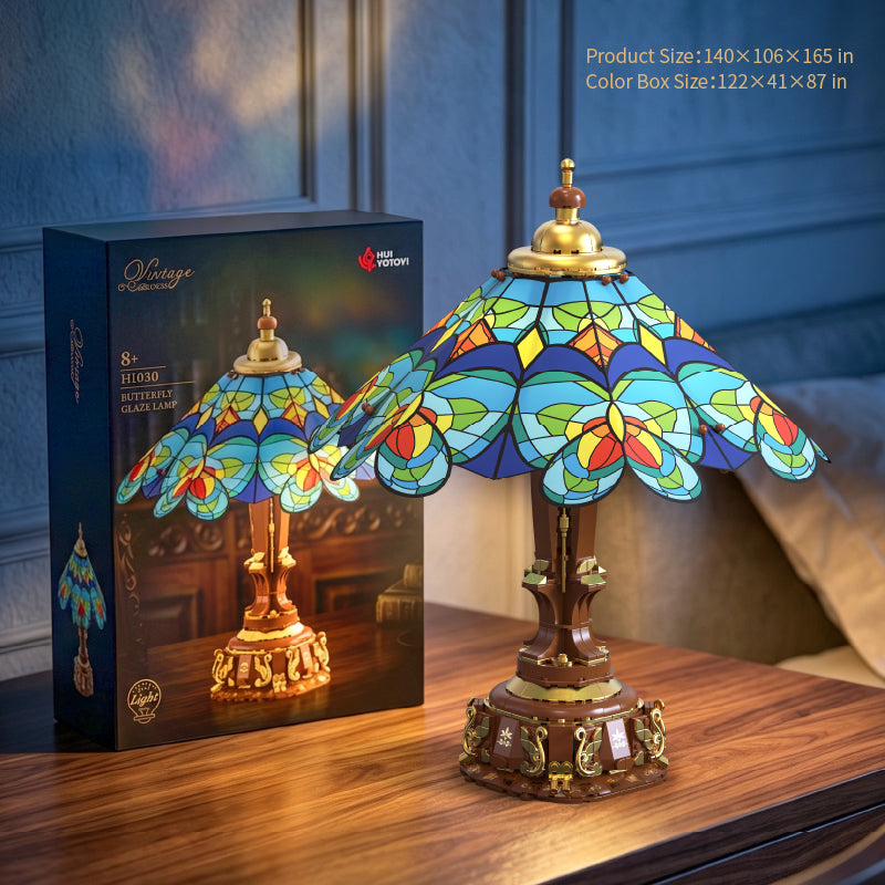 Plymagic Assembly Model - Butterfly Glaze Lamp