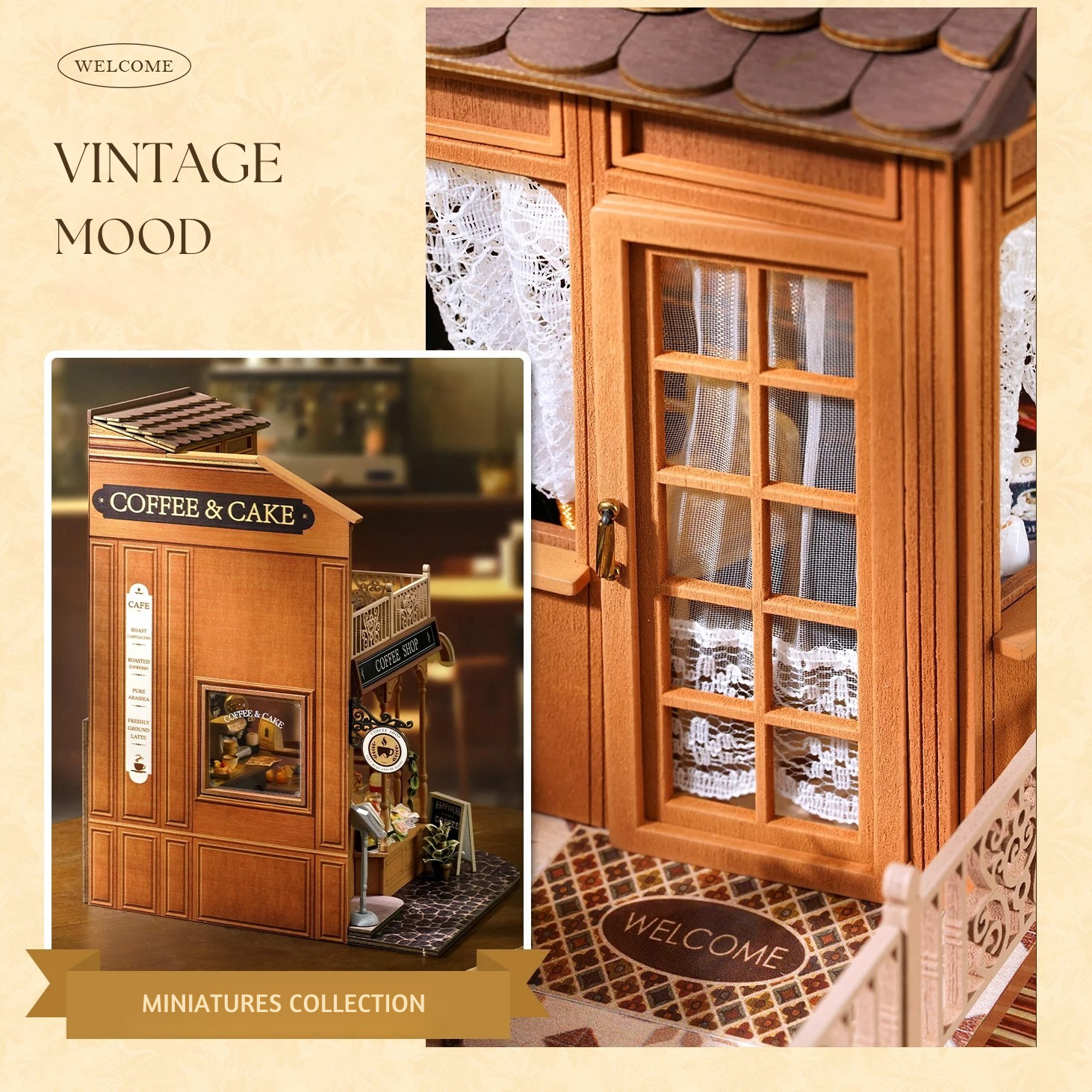 Plymagic DIY Mini House - Perch & Latte Loft