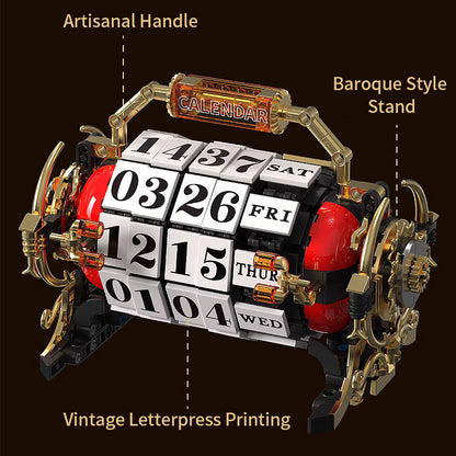 Plymagic Assembly Model - European Retro Style Calendar