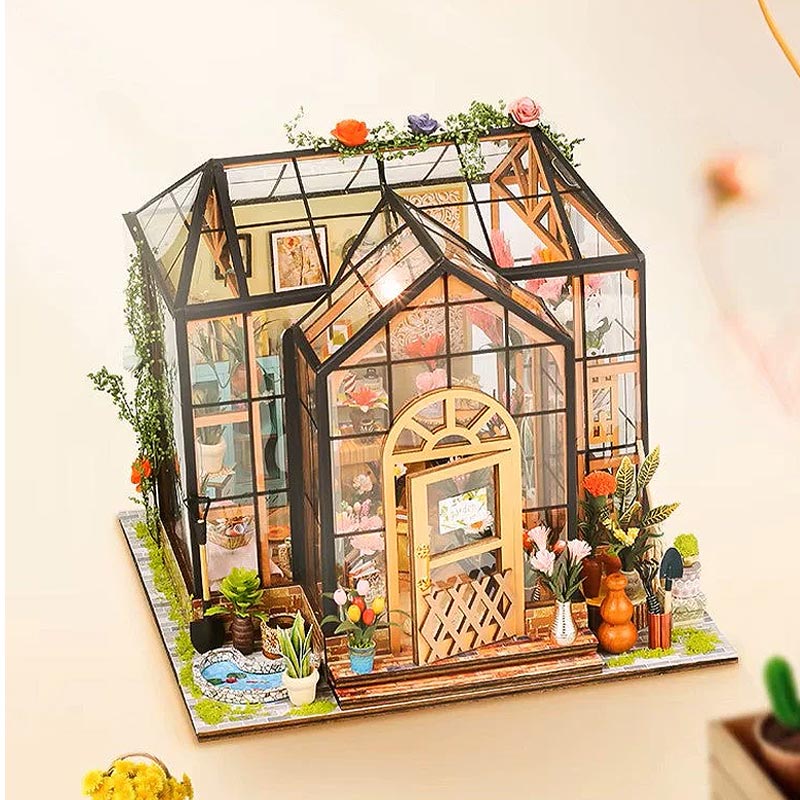 Plymagic DIY Mini House - Greenhouse
