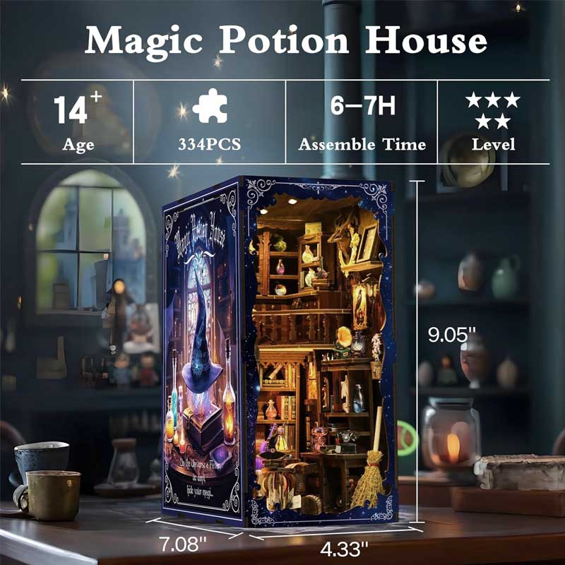 Plymagic DIY Book Nook - Magic House