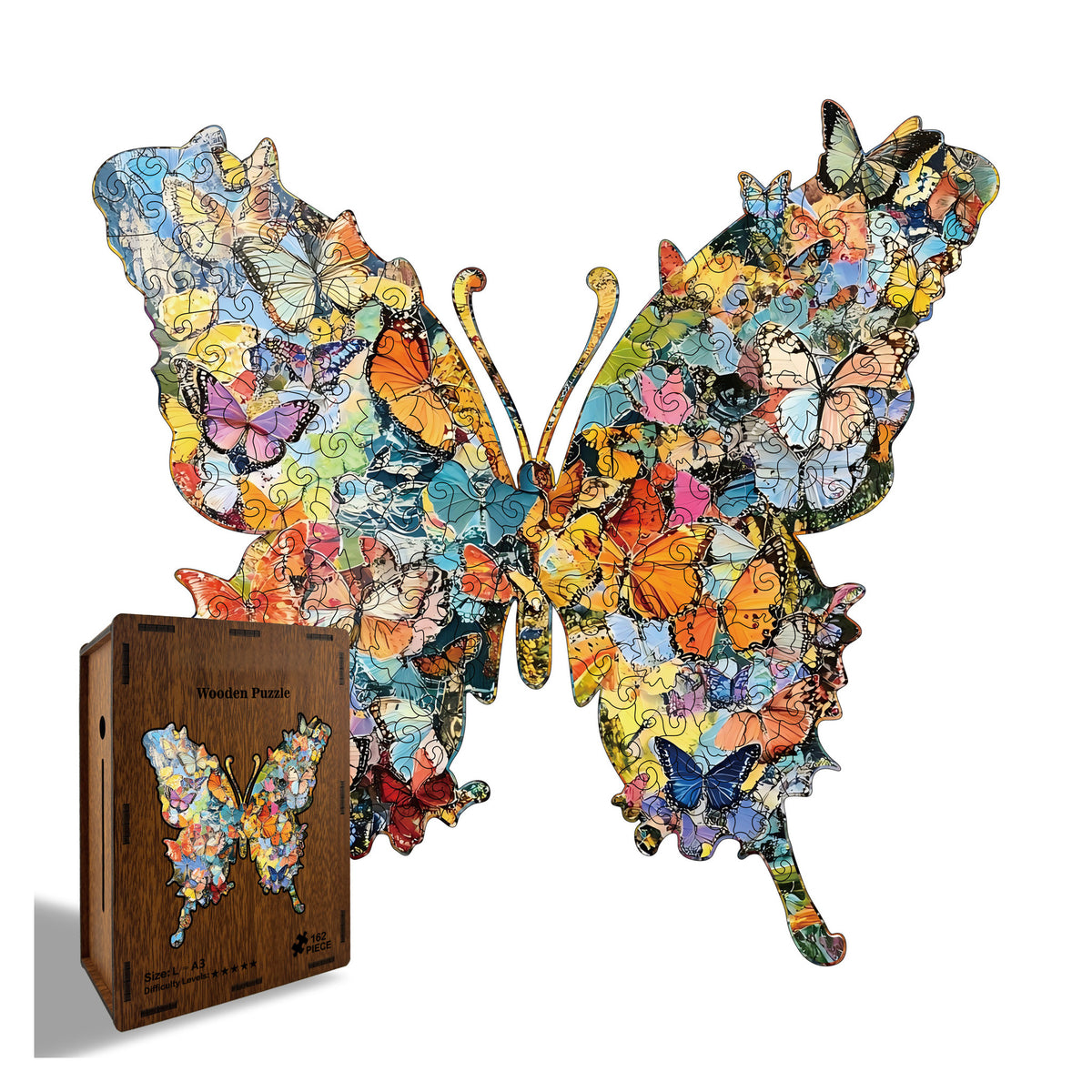 Plymagic Puzzle - Butterfly