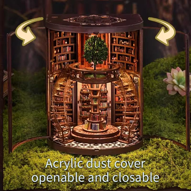 Plymagic DIY Book Nook - Wisdom Ring Book Repository