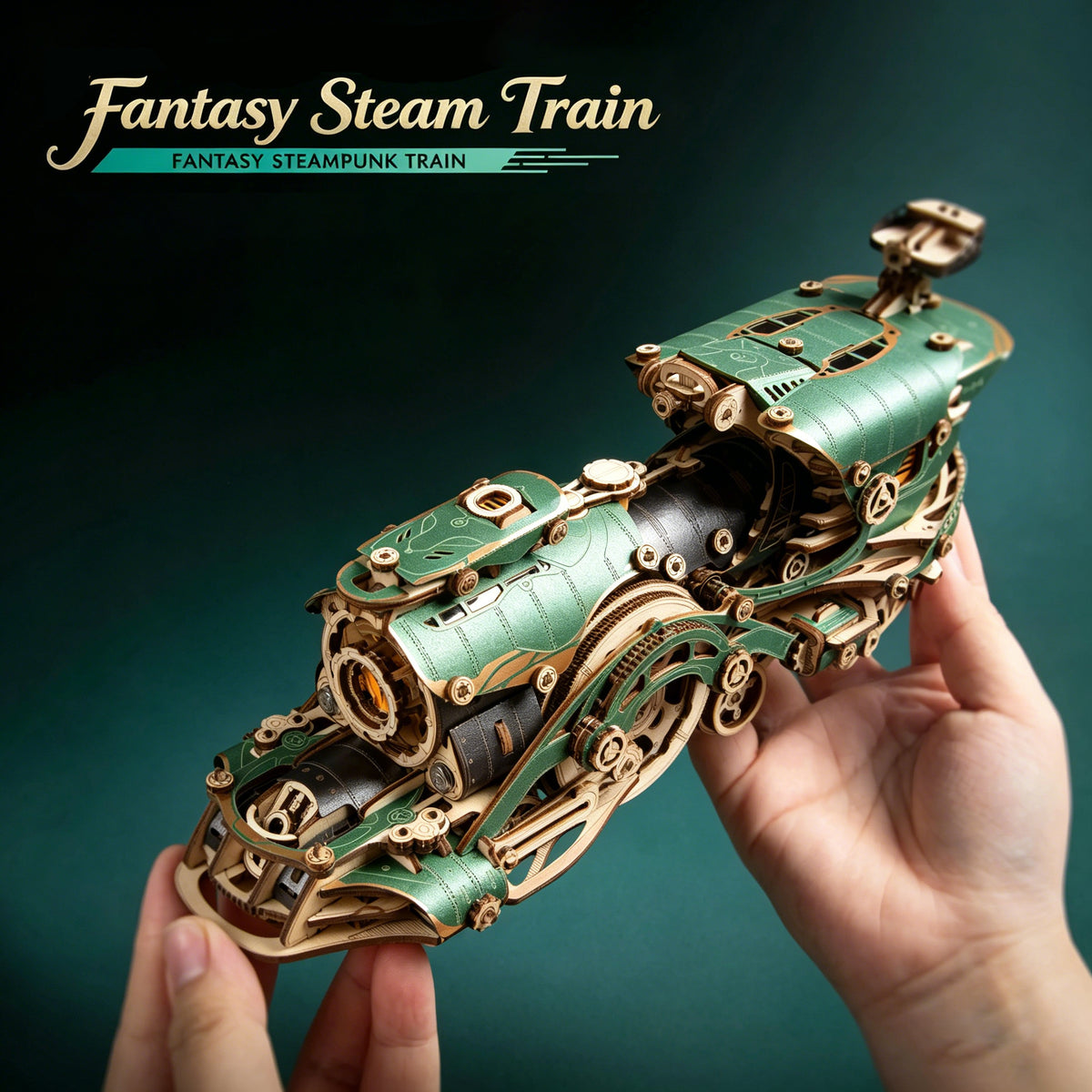 Plymagic Assembly Model - Steampunk Train