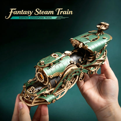 Plymagic Assembly Model - Steampunk Train