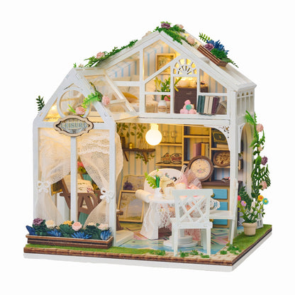 Plymagic DIY Mini House - Floral Retreat