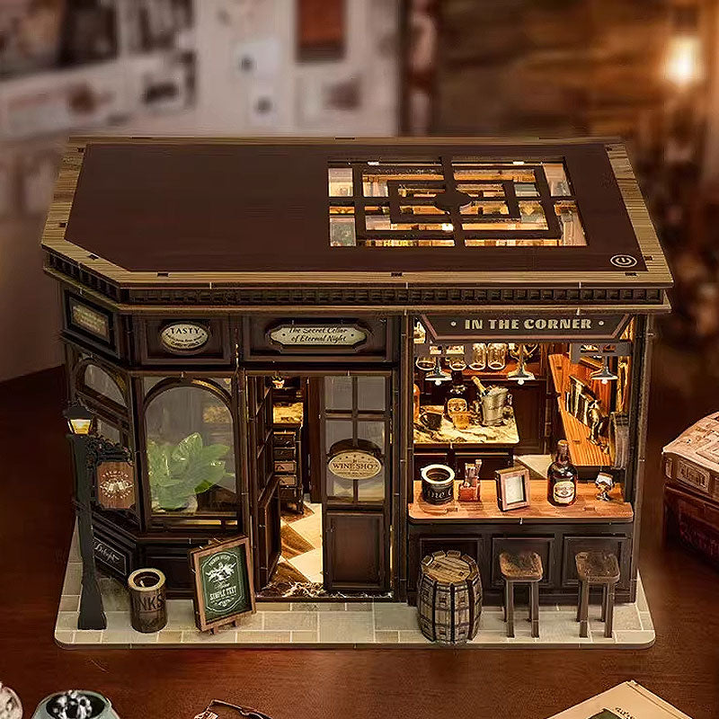 Plymagic Corner Bistro DIY Bookend Cottage