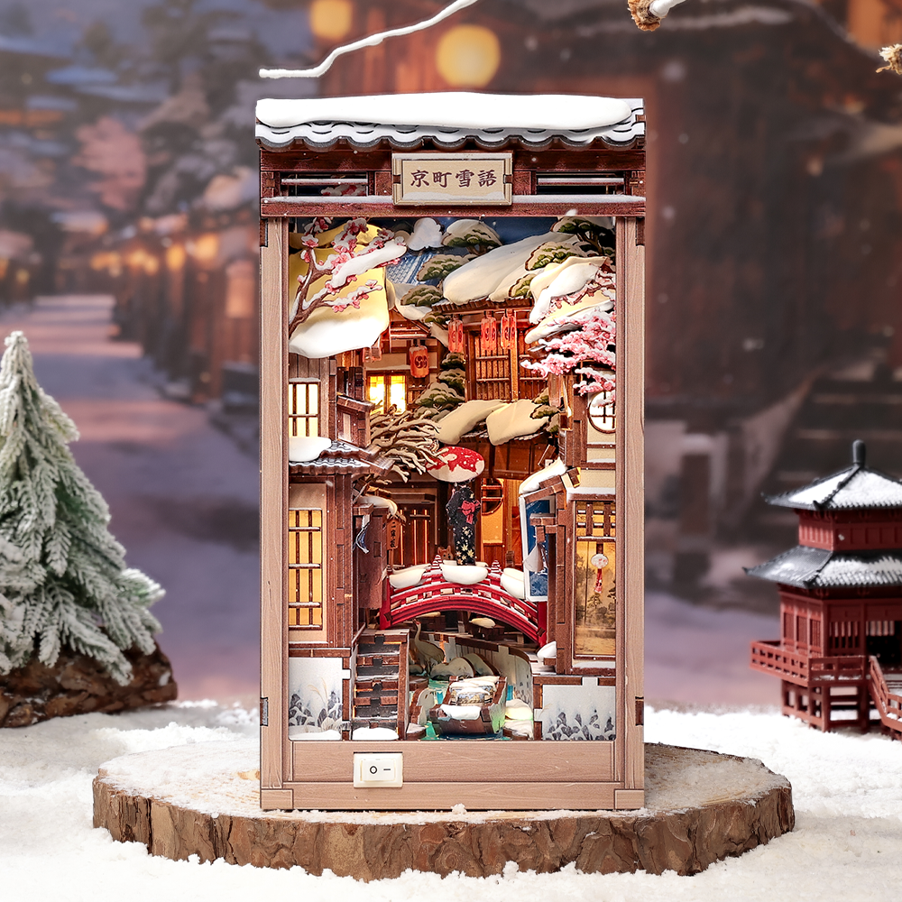 Plymagic DIY Book Nook -  Kyoto Snow Whisper