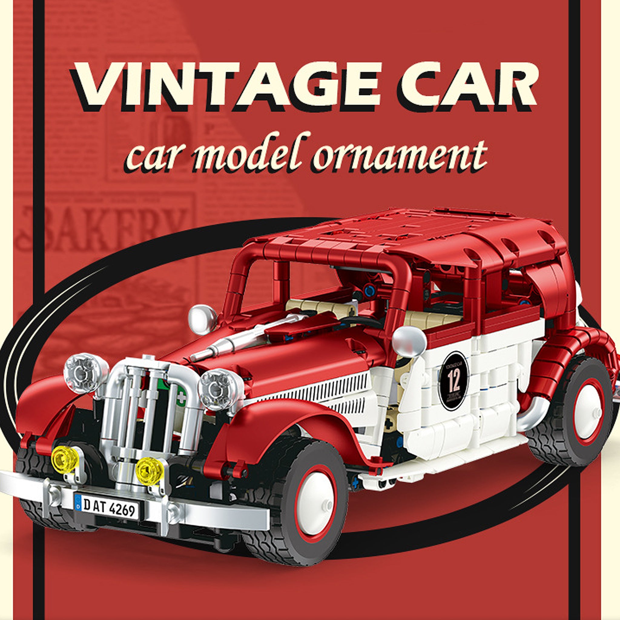 Plymagic Assembly Model - Vintage Car Model