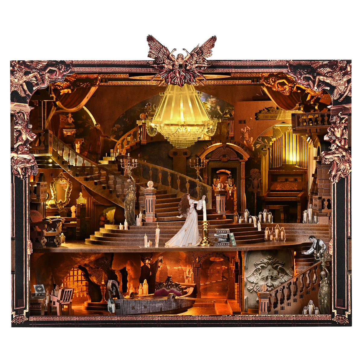 Plymagic DIY Book Nook - The Phantom of the Opera MAX