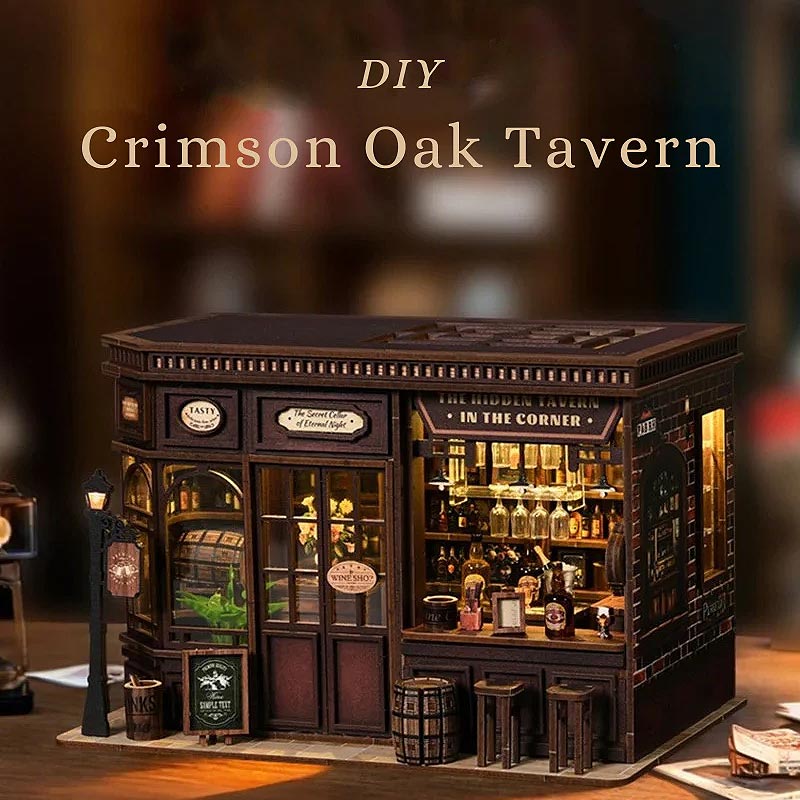 Plymagic DIY Mini House - Crimson Oak Tavern