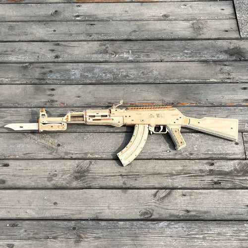 Wooden Gun Model Kit