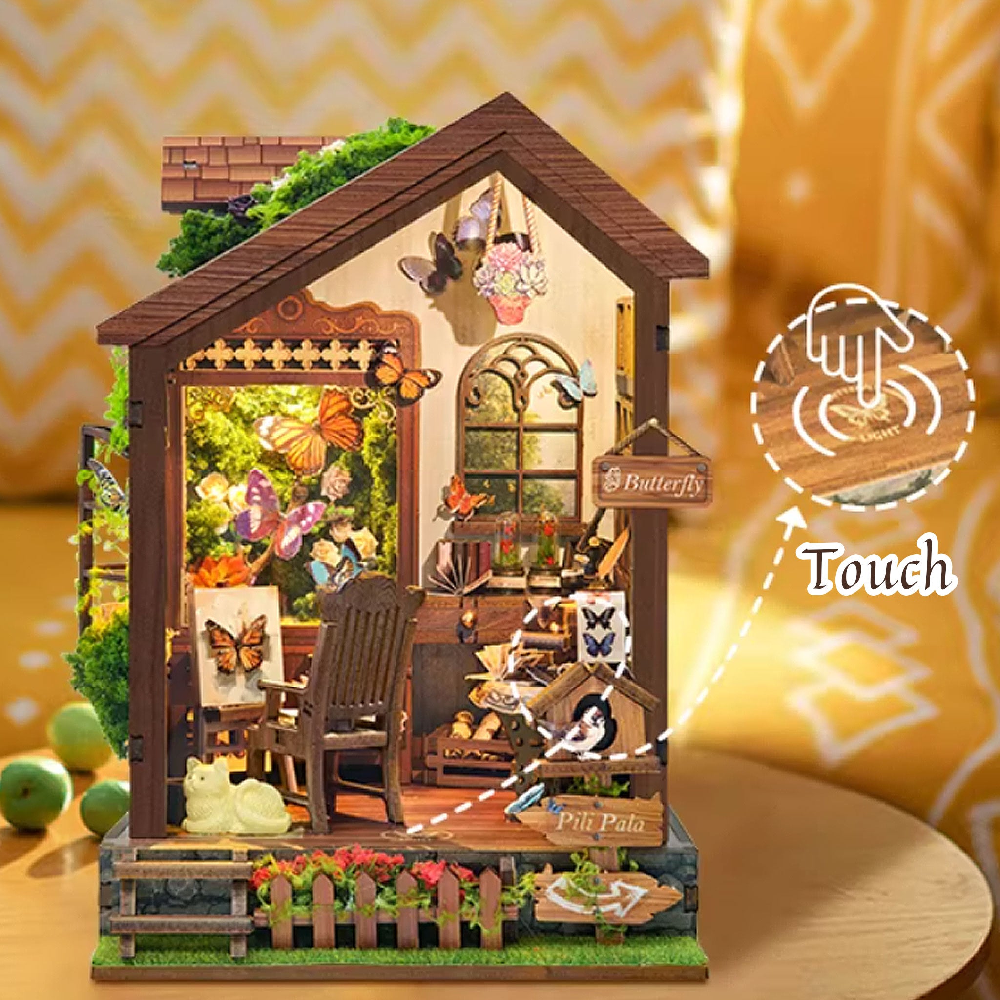 Plymagic DIY Book Nook - Butterfly Cottage