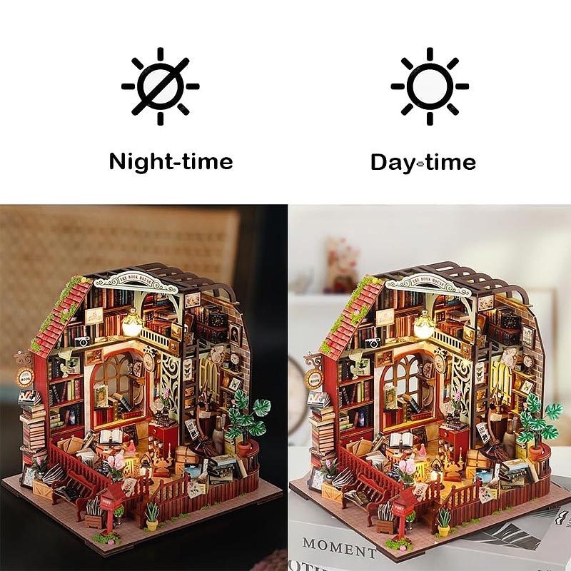 Plymagic DIY Mini House - Book Cottage