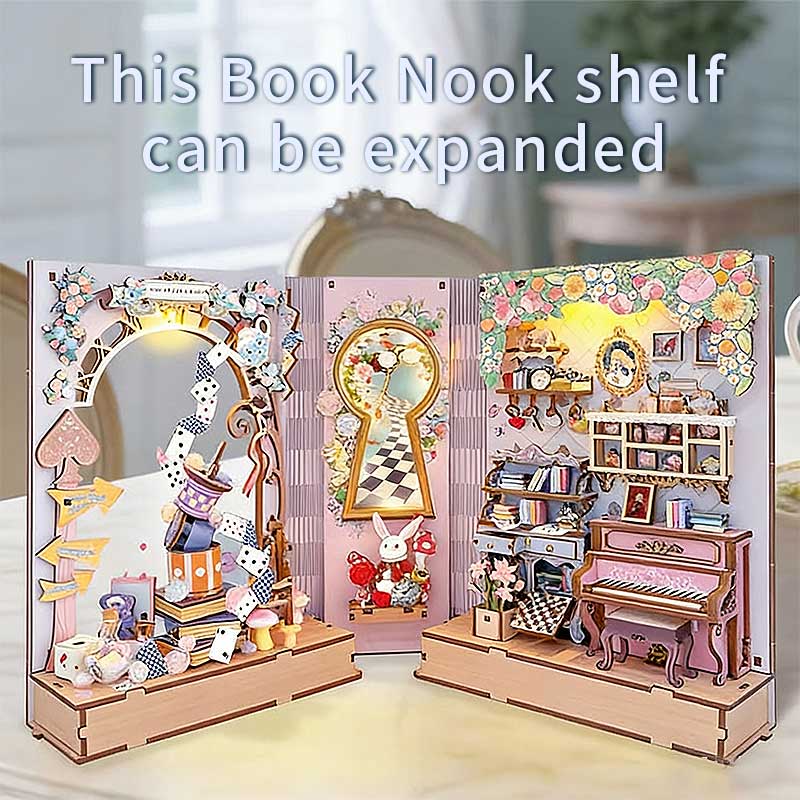 Plymagic DIY Book Nook - Alice's Tea Party Diary Secondary image