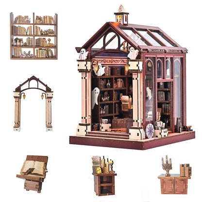Plymagic DIY Book Nook -  The Ghost Library