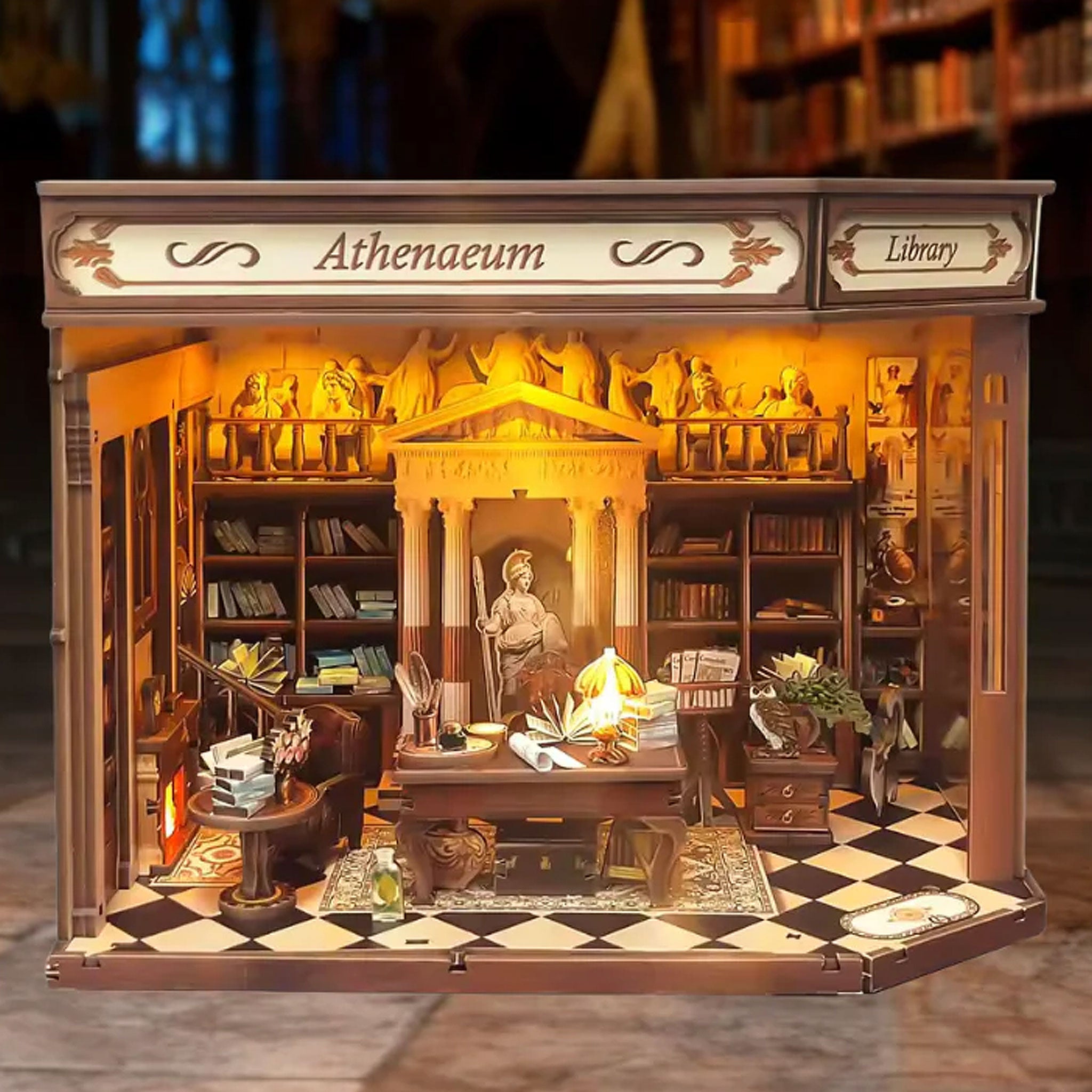 Plymagic DIY Mini House - Athenaeum