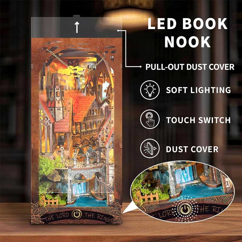 Plymagic DIY Book Nook - Dragon Valley