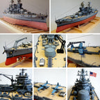 Plymagic Assembly Model - USS Texas Battleship V2