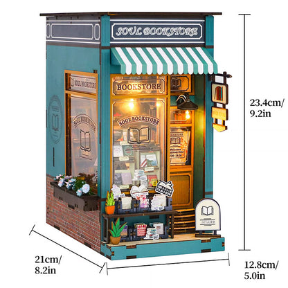 Plymagic DIY Book Nook - Bookstore