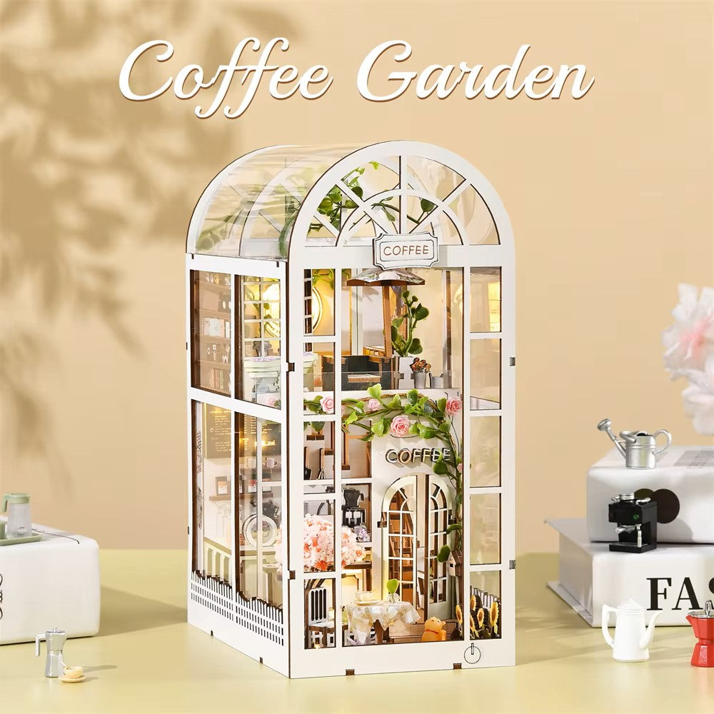 Plymagic DIY Book Nook - Coffee Garden