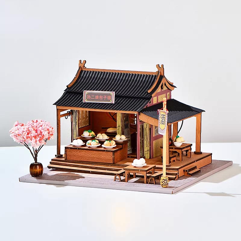 Plymagic DIY Mini House - Little Bao Shop