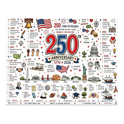 250th Anniversary Jigsaw Puzzle(1000pcs)