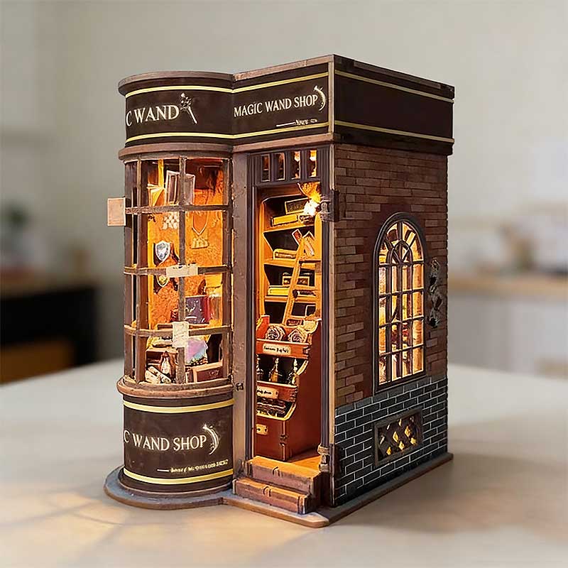 Plymagic DIY Book Nook - Magic Wand Shop