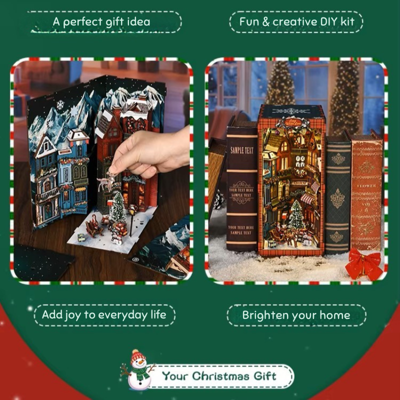 Plymagic DIY BookNook - Merry Market Lane