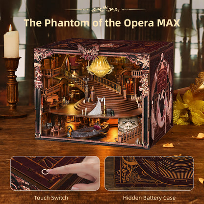 Plymagic DIY Book Nook - The Phantom of the Opera MAX