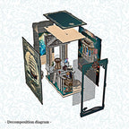 Plymagic DIY Book Nook - Shadow in the Seabed