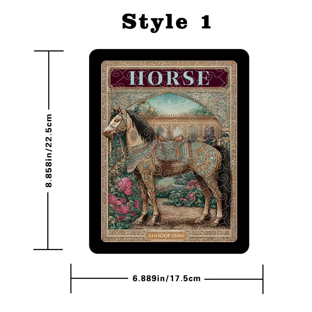 Plymagic DIY Puzzle - Vintage carved horse