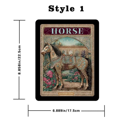 Plymagic DIY Puzzle - Vintage carved horse