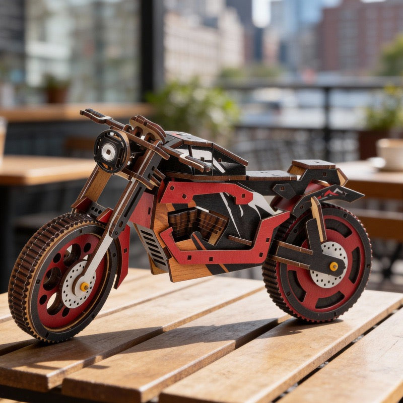 Plymagic Assembly Model - Vintage Motorcycle