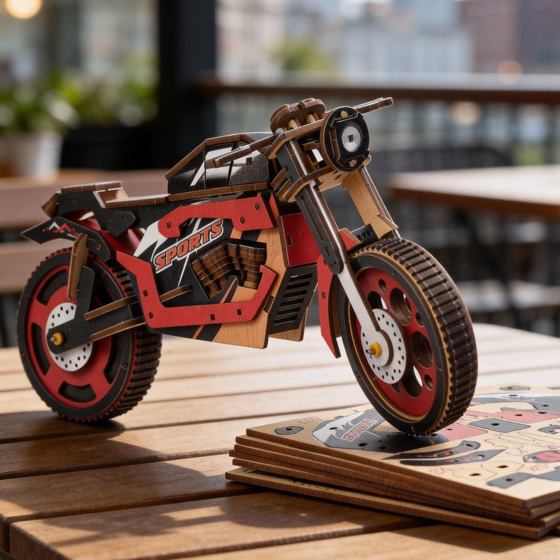 Plymagic Assembly Model - Vintage Motorcycle