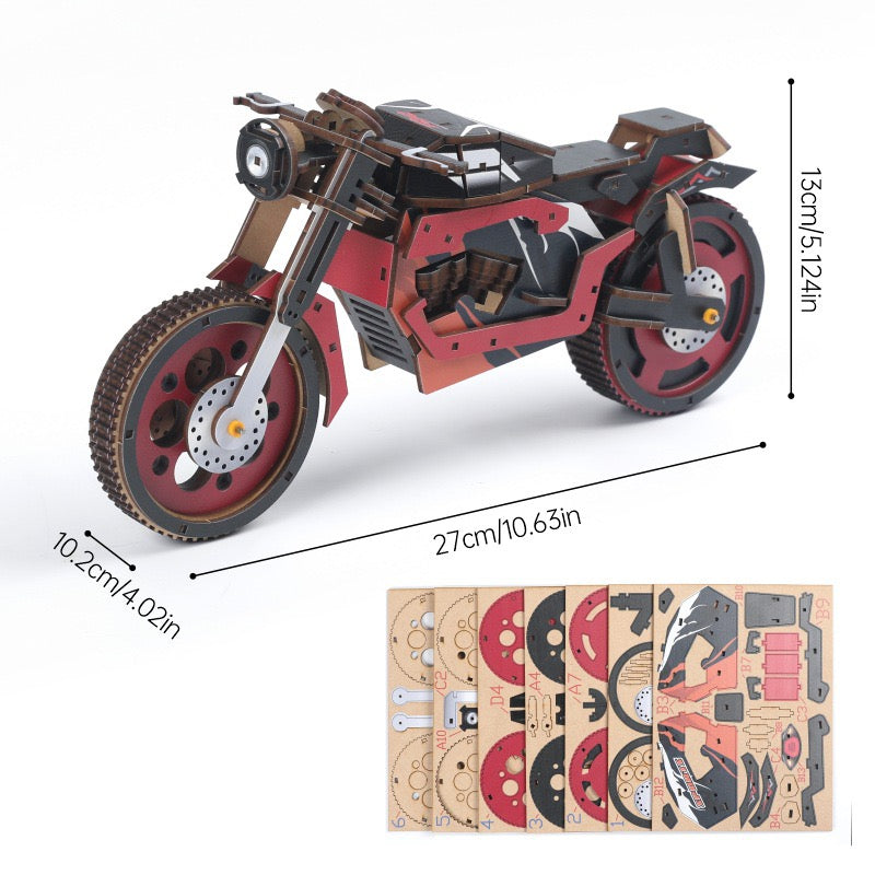 Plymagic Assembly Model - Vintage Motorcycle