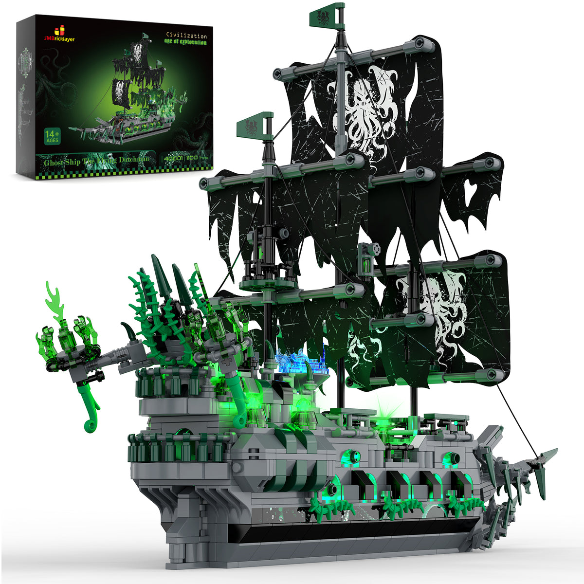 Plymagic Assembly Model - Flying Dutchman | 1100 + PCS
