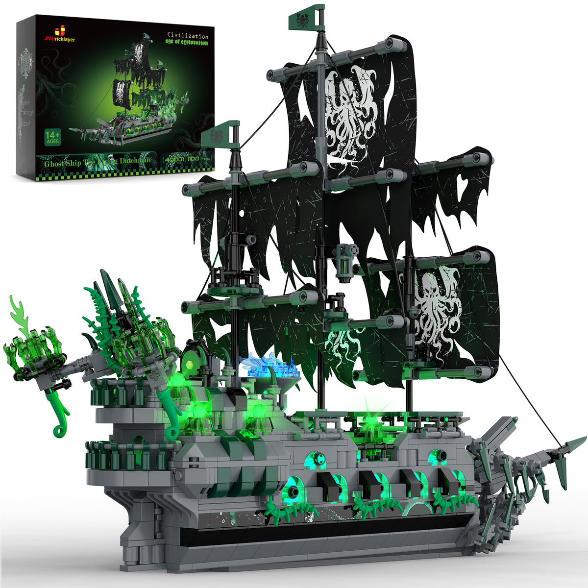 Plymagic Assembly Model - Flying Dutchman | 1100 + PCS