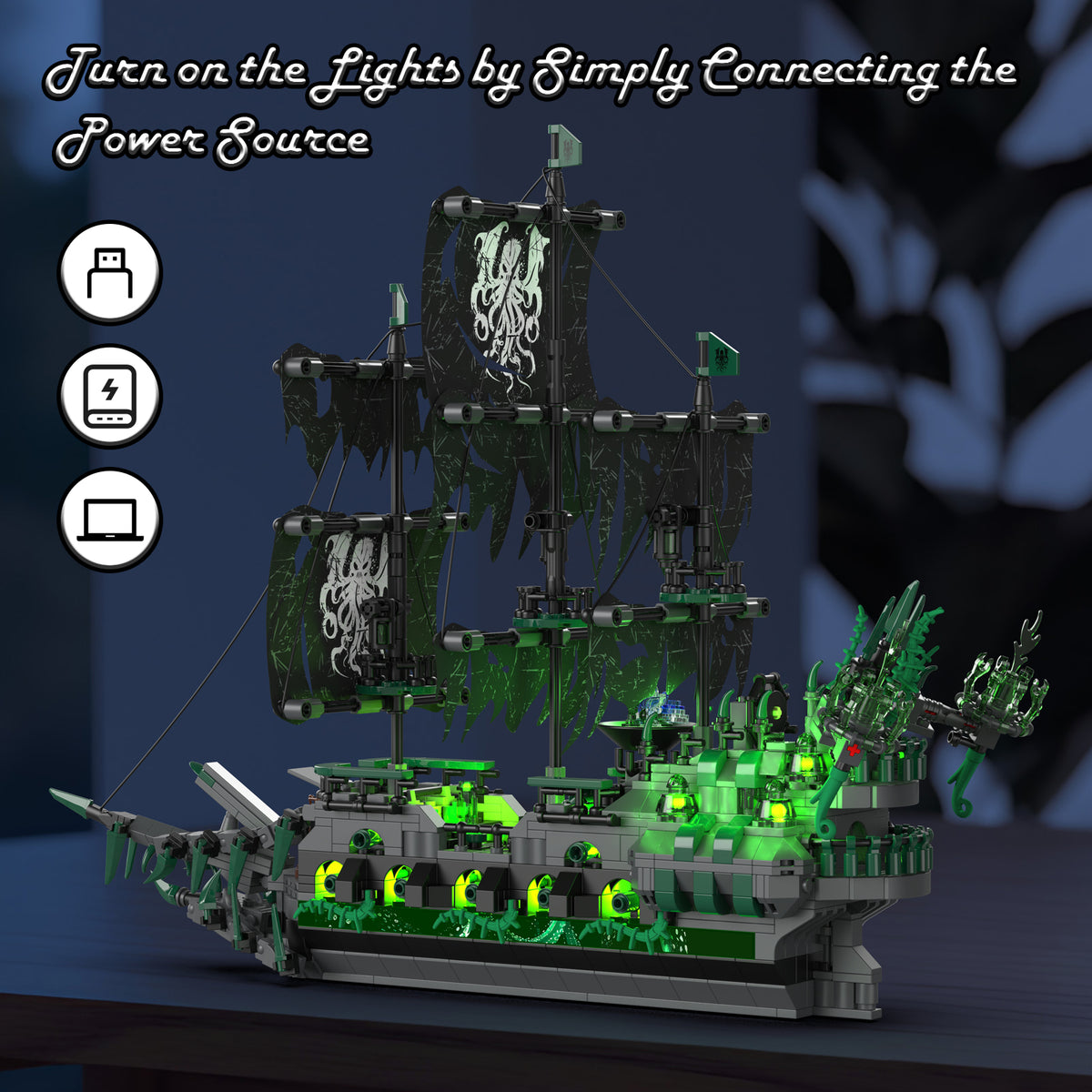 Plymagic Assembly Model - Flying Dutchman | 1100 + PCS