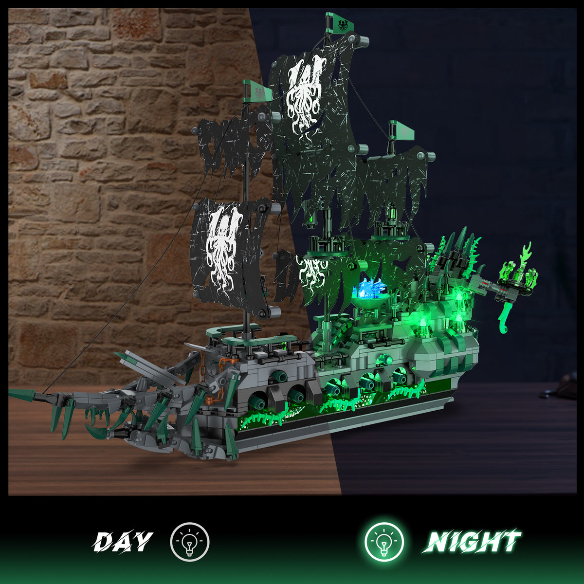 Plymagic Assembly Model - Flying Dutchman | 1100 + PCS